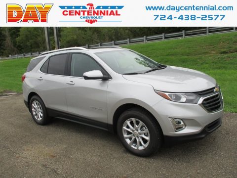 Silver Ice Metallic Chevrolet Equinox LT AWD.  Click to enlarge.