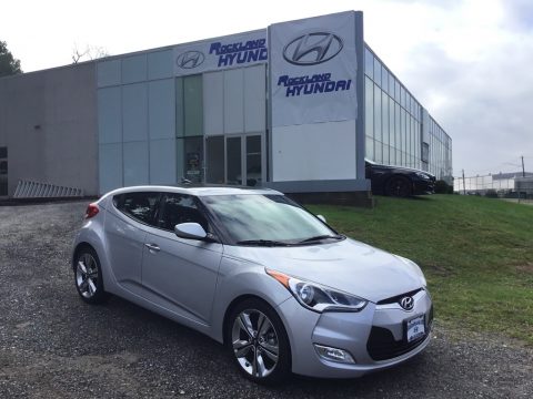 Ironman Silver Hyundai Veloster Value Edition.  Click to enlarge.