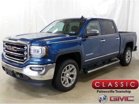 Stone Blue Metallic GMC Sierra 1500 SLT Crew Cab 4WD. Click to enlarge. Stone Blue Metallic GMC Sierra 1500 SLT Crew Cab 4WD. Click to enlarge.