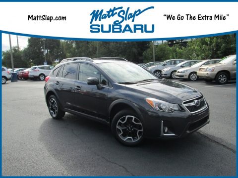 Dark Gray Metallic Subaru Crosstrek 2.0i Limited.  Click to enlarge.
