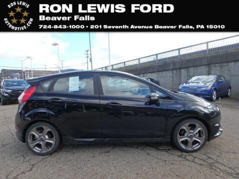 Shadow Black Ford Fiesta ST Hatchback.  Click to enlarge.