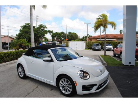 Pure White Volkswagen Beetle S Convertible. Click to enlarge. Pure White Volkswagen Beetle S Convertible. Click to enlarge.