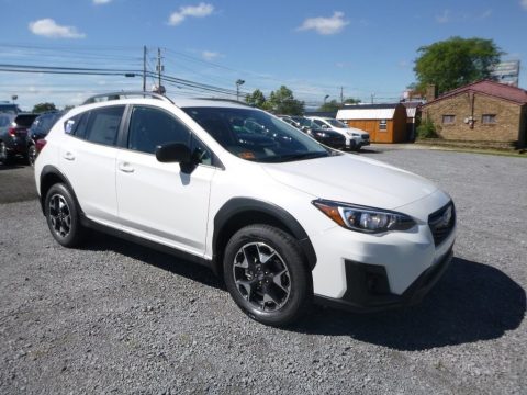 Crystal White Pearl Subaru Crosstrek 2.0i.  Click to enlarge.