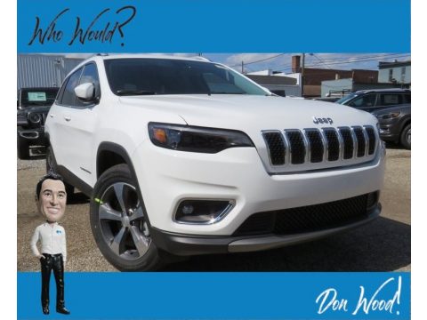 Bright White Jeep Cherokee Limited 4x4.  Click to enlarge.