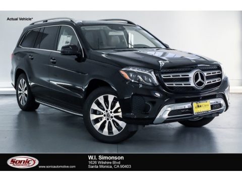 Black Mercedes-Benz GLS 450 4Matic.  Click to enlarge.