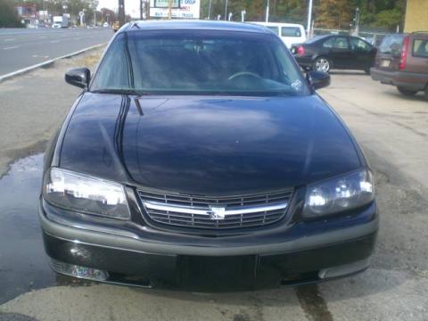 Black Chevrolet Impala LS.  Click to enlarge.