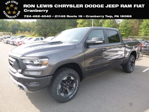 Granite Crystal Metallic Ram 1500 Rebel Crew Cab 4x4.  Click to enlarge.