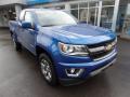Front 3/4 View of 2019 Chevrolet Colorado Z71 Extended Cab 4x4 #2