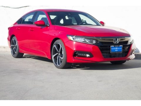 San Marino Red Honda Accord Sport Sedan.  Click to enlarge.