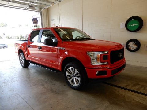Race Red Ford F150 STX SuperCrew 4x4.  Click to enlarge.
