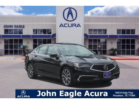 Crystal Black Pearl Acura TLX Sedan.  Click to enlarge.