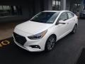  2019 Hyundai Accent Frost White Pearl #6