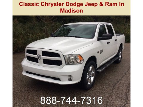 Bright White Ram 1500 Classic Express Crew Cab 4x4.  Click to enlarge.