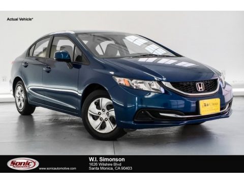 Dyno Blue Pearl Honda Civic LX Sedan. Click to enlarge. Dyno Blue Pearl Honda Civic LX Sedan. Click to enlarge.