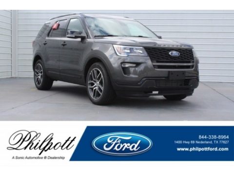 Magnetic Metallic Ford Explorer Sport 4WD.  Click to enlarge.