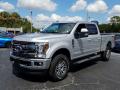 Front 3/4 View of 2019 Ford F250 Super Duty Lariat Crew Cab 4x4 #1