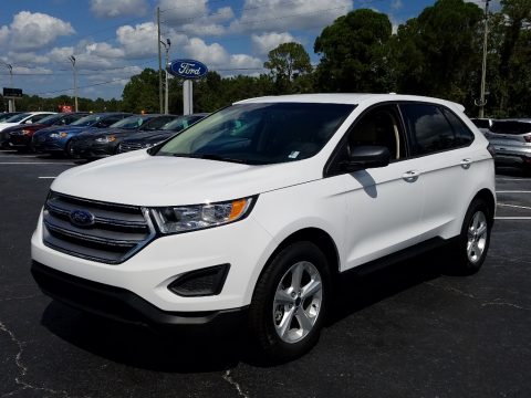 Oxford White Ford Edge SE.  Click to enlarge.