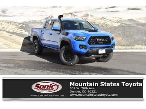 Voodoo Blue Toyota Tacoma TRD Pro Double Cab 4x4. Click to enlarge. Voodoo Blue Toyota Tacoma TRD Pro Double Cab 4x4. Click to enlarge.