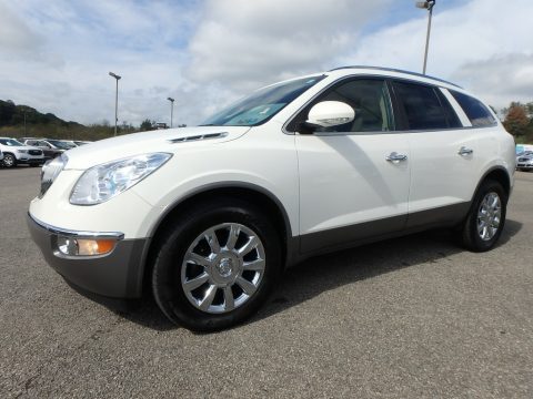 White Opal Buick Enclave CXL AWD.  Click to enlarge.
