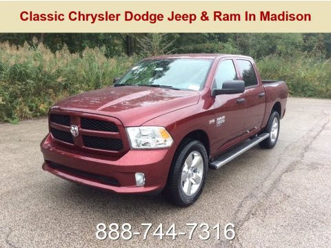 Delmonico Red Pearl Ram 1500 Classic Express Crew Cab 4x4.  Click to enlarge.
