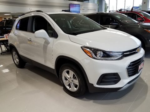 Summit White Chevrolet Trax LT AWD.  Click to enlarge.