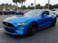 Front 3/4 View of 2019 Ford Mustang EcoBoost Fastback #1