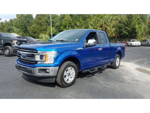 Lightning Blue Ford F150 XLT SuperCab. Click to enlarge. Lightning Blue Ford F150 XLT SuperCab. Click to enlarge.
