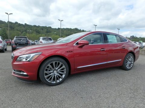 Red Quartz Tintcoat Buick LaCrosse Sport Touring.  Click to enlarge.