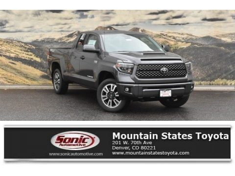 Magnetic Gray Metallic Toyota Tundra TRD Sport Double Cab 4x4.  Click to enlarge.