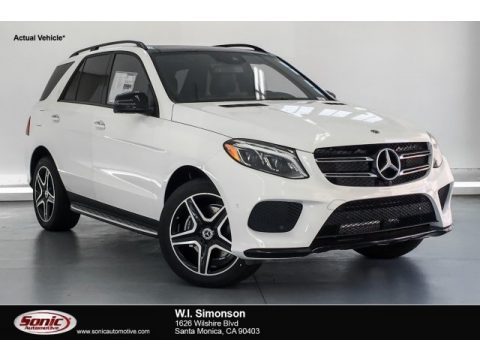 Polar White Mercedes-Benz GLE 400 4Matic.  Click to enlarge.