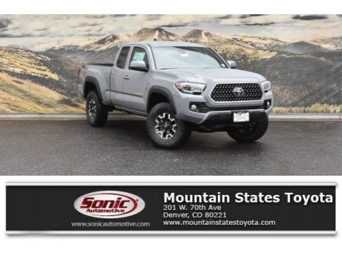 Cement Gray Toyota Tacoma TRD Off-Road Access Cab 4x4. Click to enlarge. Cement Gray Toyota Tacoma TRD Off-Road Access Cab 4x4. Click to enlarge.