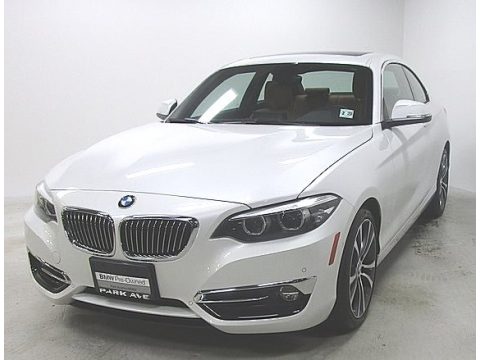 Alpine White BMW 2 Series 230i xDrive Coupe.  Click to enlarge.