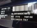 Alfa Romeo Color Code 092 Montecarlo Blue Metallic #21