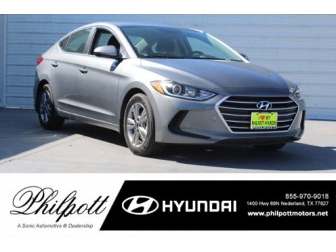 Galactic Gray Hyundai Elantra SEL. Click to enlarge. Galactic Gray Hyundai Elantra SEL. Click to enlarge.