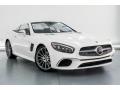 Front 3/4 View of 2019 Mercedes-Benz SL 450 Roadster #12