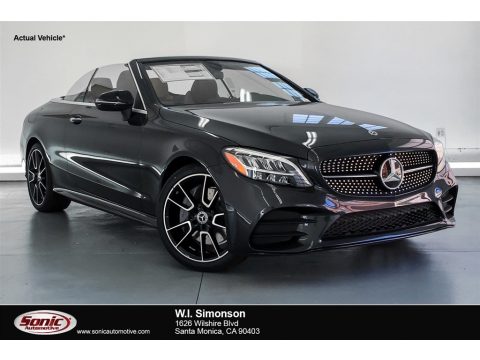 Graphite Grey Metallic Mercedes-Benz C 300 Cabriolet.  Click to enlarge.