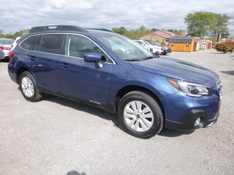 Abyss Blue Pearl Subaru Outback 2.5i Premium.  Click to enlarge.