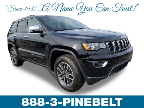 Diamond Black Crystal Pearl Jeep Grand Cherokee Limited 4x4.  Click to enlarge.