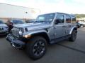 Front 3/4 View of 2018 Jeep Wrangler Unlimited Sahara 4x4 #1