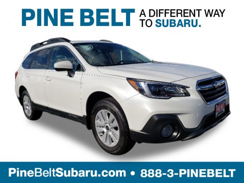 Crystal White Pearl Subaru Outback 2.5i Premium.  Click to enlarge.