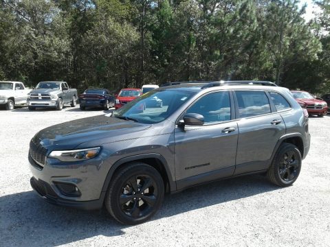 Granite Crystal Metallic Jeep Cherokee Latitude Plus.  Click to enlarge.