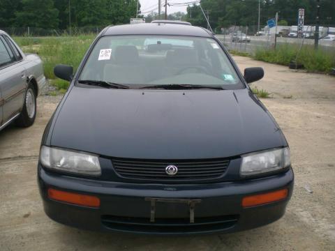 Blueberry Mica Mazda Protege LX.  Click to enlarge.