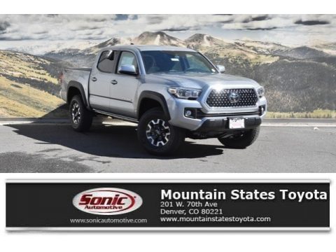 Silver Sky Metallic Toyota Tacoma SR Double Cab 4x4. Click to enlarge. Silver Sky Metallic Toyota Tacoma SR Double Cab 4x4. Click to enlarge.