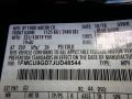 Ford Color Code G1 Shadow Black #15