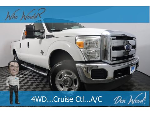 Sterling Grey Metallic Ford F250 Super Duty XLT Crew Cab 4x4.  Click to enlarge.