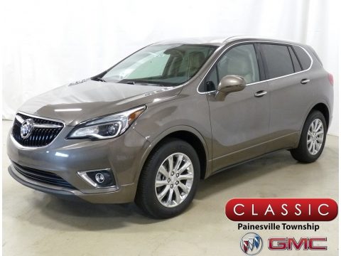 Bronze Alloy Metallic Buick Envision Essence AWD.  Click to enlarge.