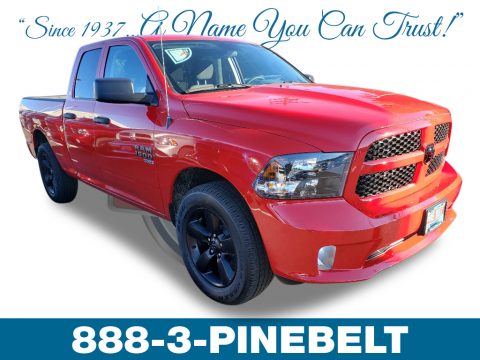Flame Red Ram 1500 Classic Express Quad Cab 4x4.  Click to enlarge.