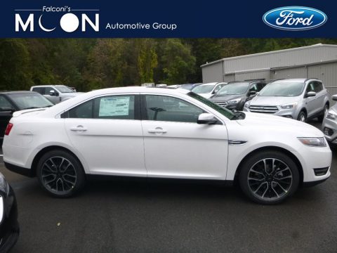 White Platinum Ford Taurus SEL AWD.  Click to enlarge.