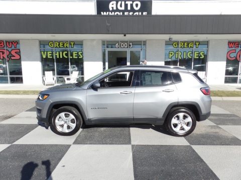 Billet Silver Metallic Jeep Compass Latitude 4x4.  Click to enlarge.