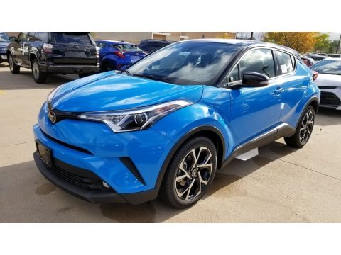 Blue Flame Toyota C-HR Limited.  Click to enlarge.